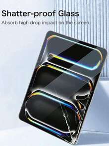 Ultra-Clear Anti-Fingerprint, Smooth & Silky, Edge-To-Edge Corner-To-Corner Drop Protection Full Coverage Process With No Blind Spots, For IPad 2/3/4 2011/2012/Mini 5/Pro 2018/Pro 9.7/Air5 2022/9 2021 Tablet High-Definition Tempered Glass Screen Protector 2pcs, 1:1 Real Device Mold Precise Size No Screen Obstruction, True Full Screen Coverage With No White Edges - Clear - View 6