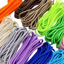 5M*2pcs/Pack 5mm Multi-Functional Round Core Colorful Braided Rope, DIY Handmade Beading Line, Outdoor Use, Tent - Solid Color - View 5