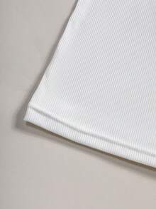 CELILIN Women's Comfortable Mock Neck Ribbed Tank Top, Soft Slim Fit Sleeveless Layering Essential For Everyday Versatile Outfits - White - View 8