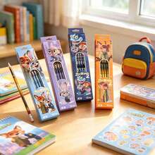 1set New Cute Fox Rabbit Pencil For 2026, High Beauty Cute Pencil. Suitable For Daily Learning And Classroom Notes, Drawing And Drawing, It Is An Essential Item For The New Semester(Random Style) - Multicolor - View 2