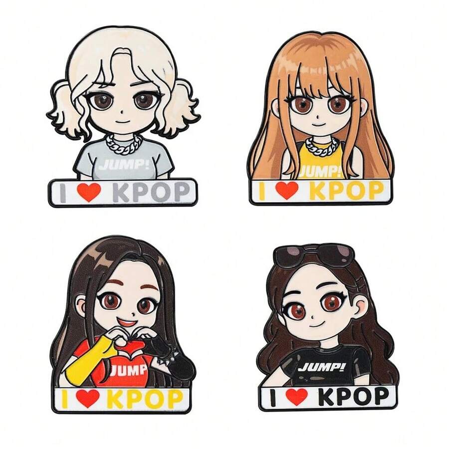 Kids Buttons & Pins - Black - View 1