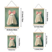 1pc Cute Witch Frog Canvas Wall Art Vintage Toad Wizard Poster Fantasy Magic Print Cottagecore Painting Goblincore Picture Dark Academic Decor For Aesthetic Bedroom Living Room Home Unframed /Framed/Wooden Hanging - Pattern - View 10
