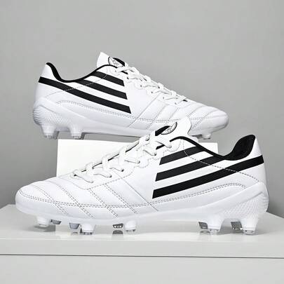 Unisex Standard Edition AG Studs Football Shoes, Men's And Women's Competition Grade Artificial Turf Soccer Shoes, True Size Durable Outsole, Soft And Breathable Upper, Suitable For All Adult Football Sports