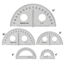 Sch Plastic Protractor Clear Ruler - View 8