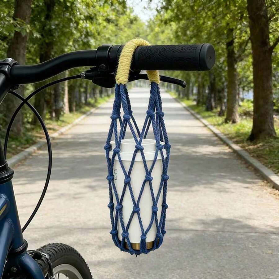 A Water Bottle Cover And Coffee Cup Mesh Bag, Thickened, Non-Slip, Drop-Proof, Lightweight And Portable, Cup Accessories, Suitable For Insulated Cups, Suitable For All People, For Daily Commutes And Outdoor Picnics. - A - View 1