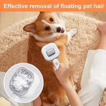 Pet Steam Brush With Water Tank, Spray Steam Cat Comb, Pet Grooming Brush - View 8