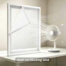 Mosquito-Repellent Window Screen, Window Mosquito Netting, White Fiber Glass Invisible Insect-Repellent Screen Window Net, Repels Mosquitoes And Moths.Mosquitera Ventanamosquitera - Screen Windows - View 7