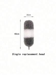 Flexi-Reach Microfiber Dust Mop – Extendable & Washable, No Battery, For Ceiling, Furniture, Car, Home & Auto - Greyish White - View 10