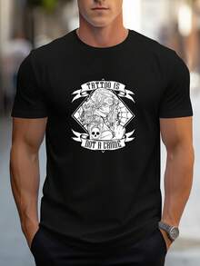 Men T-Shirts - Black - View 6