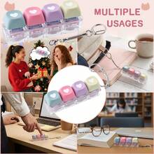 Cute Keyboard Fidget Keychain,4-In-1 Stress Relief ClickerToy With ,Keyboard Button Finger Clicker For Anxiety Relief - Multicolor - View 7