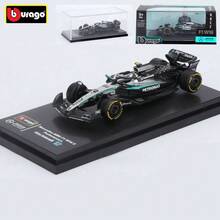 Burago Mercedes-AMG F1 W16 2025 #12 Antonelli 1:64 附展示盒 - W16 #12 - 查看 2