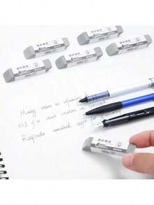 1/3/5pcs Stretchable Eraser Set - Professional Art Use - Ideal Choice For Artistic Creation, Flexible High-Gloss Surface Treatment, Effectively Removes Pencil And Charcoal Marks, Providing A Smooth Drawing Experience - Matte Rubber - View 6