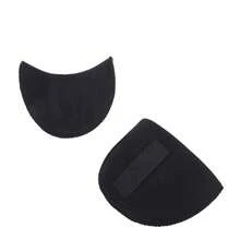 1 Pair Shoulder Pads, 0.59 Inch Breathable Sponge Shoulder Enhancers, Unisex Invisible Shoulder Inserts For Suit Jacket, Blazer & T-Shirt, Clothing Padding Accessories, Back To School Gift - Multicolor - View 5