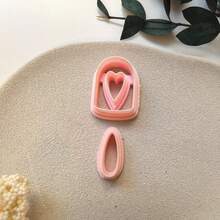 Square-Shaped Flower Polymer Clay Cutting Tool, Irregular Geometric Mold, Suitable For Diy Handmade Earrings And Jewelry Handicrafts - Irregular Geometric - View 13