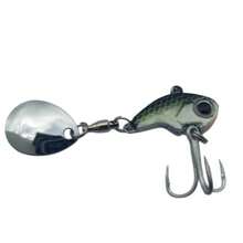 1 buah Umpan Luya Sequin Ekor Berputar Baru 7g/10g/14g/21g Umpan Keras Mengapung Bionik untuk Ikan Kecil dengan Bunyi Berderak, Tiga Mata Kail Super Tajam, Universal untuk Air Tawar dan Air Garam, Aksesori Memancing dengan Daya Tarik Tinggi - Angin Puyuh Kecil - View 9