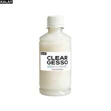 Kalay Professional Grade Gesso Surface Treatment Medium, Oil/Acrylic Painting Canvas Liquid Primer, Mixable With Professional Acrylic Paints And Mediums, 60/250ML Transparent/White - 1 Item - View 11