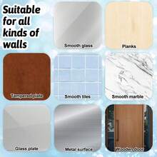 1-50pcs/Pack Strong Adhesive No-Drill Wall Hanging Hooks, Suitable For Wedding Photos, Invisible Screws, Waterproof Frames And Bathroom Hooks - Multicolor - View 11
