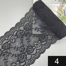 2 Yards 15cm Flower Lace Trim Diy Craft Fabric Lace For Dresses Materials Wholesale High Quality Ribbon Flower Pattern Fabric - Multicolor - View 4