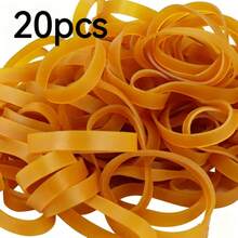 10/30/20pcs Large Thick Rubber Bands Big Elastics Bands Large Long Rubber Bands For Office Supply File Folders Box Books Gifts Notebook 50x10x1.4mm - Round - View 8