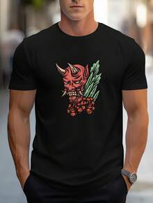 Men T-Shirts - Black - View 1