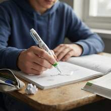 Paper Mate Liquid Paper Fine Tip Correction Pen - Square - View 2
