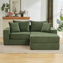 Loveeat Cloud Sofa, Frameless Sofa With Non-Slip Base, Cozy Sofa Bed For Personalized Living Spaces, Modern Sofa - 1 - 查看 3
