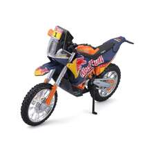 Licensed 1:18 Scale  450 Dakar Rally 2019  #1 Diecast Model Motorbike - #1 - View 2