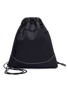 Multifunctional Sports Drawstring Net Bag Backpack With Independent Mesh Ball Storage Bag Portable Basketball Net Bag With Zipper Pocket Suitable For Men Women Basketball Soccer Volleyball And Rugby Sports Equipment Storage Basketball Gear - Multicolor - View 15