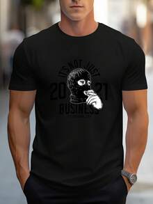 Camisetas de hombre - Negro - Ver 1