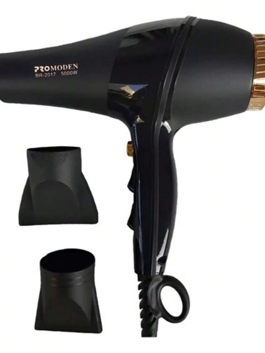 Secador Cabelo 5000w Profissional Promoden - Preto - Visão 1
