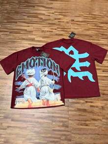 New York Ballet Graphic Tee Vintage Wash Ballerina Balletcore Apparel In My Ballet Era Gift Retro Aesthetic Pointe Shirt,Y2k Clothes,Free Shipping - 酒紅色 - 查看 9