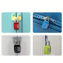 1pc Combination Lock, Mini Home Lock, Luggage Combination Lock, Suitable For Gym, Kitchen, Dormitory Drawers - Mini Combination Lock - View 7
