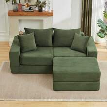 Loveeat Cloud Sofa Seating Group, Frameless Sofa With Non-Slip Base, Cozy Sofa Bed For Personalized Living Spaces, Modern Sofa - 1 - 查看 1