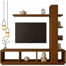 Mueble de TV Minimalista R - Negro - Ver 2
