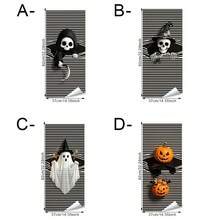 1 buah Stiker Tempat Sampah Hewan, Menampilkan Desain Tengkorak Penyihir dan Hantu, Stiker Dekorasi Tempat Sampah Luar Ruangan dari Vinyl, Cocok untuk Halaman, Taman, Kebun, Dekorasi Rumah Halloween Bergaya Gotik - Beraneka warna - View 11