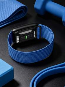 Banda SuperKnit 5.0/MG – Compatible con ECG, Tejido de Rendimiento Distintivo – No Compatible con la 4ª Generación - Azul - Ver 5
