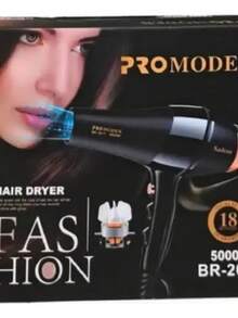 Secador Cabelo 5000w Profissional Promoden - Preto - Visão 7