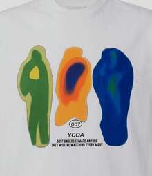 Women T-Shirts - 白色 - 查看 2