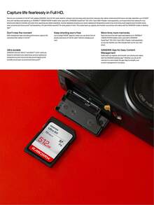SANDISK 32/64/128/256/512GB 1TB C10 U1 A1 TF 閃存卡 SD記憶卡 SDUNR - 查看 5