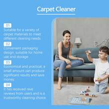 Carpet Cleaner, Fabric Cleaning Solution For Removing Stains, Coffee And Oil Residue - Liquid - View 6