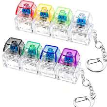 1 buah Mainan Penghilang Stres Keyboard, Gantungan Kunci Penghilang Stres Keyboard, Tombol Penghilang Stres Keyboard, Mainan Klik Jari, Mainan Tombol Penghilang Stres, Hadiah Penghilang Stres, Mainan Penghilang Stres untuk Remaja, Produk Tidak Mengandung Baterai - MultiWarna - View 1