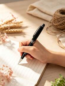 Engraved Ballpoint Pen, Fountain Pen, Comes With Gift Box, Can Be Used As Engagement Gift, Wedding Gift, Customized Engraved Gift Or Teacher Gift. - Sets - View 4