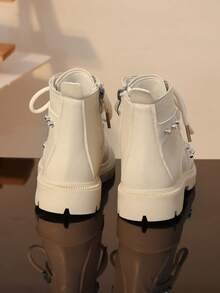 Children's Boots, New Style Single Lining Anti-Slip Casual Boots - Beige - View 3