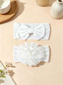 5pcs Multi-Color Baby Headbands, Soft & Elastic, Breathable, Suitable For All Seasons, Perfect Gift, Ideal For Photo Shoots - Multicolor - View 11