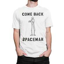 Asteroid City Come Back Spaceman T-Shirt,  Film-Shirt, Herren- und Damengrößen (AND-08521) - Weiss - Übersicht 1