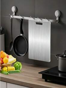 2pcs Stainless Steel Cutting Boards, Suitable For Cutting Fruits, Vegetables And Meats, Portable And Durable, Easy To Clean, Suitable For Multiple Scenarios, Mother's Day Or Christmas Gifts, 5 Sizes Available - Multicolor - View 7