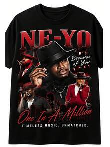 Camisetas de hombre - Negro - Ver 1