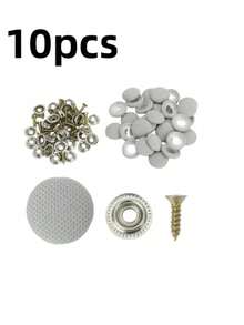 50 Sets Car Roof Interior Repair Kit, Vehicle Roof Clip Rivet Fastener, With Installation Tools, Car Interior Ceiling Fabric Fixing Repair Buttons, Suitable For Most Cars, Trucks, SUVs, UVs, Automobiles - Multiple Styles - View 10