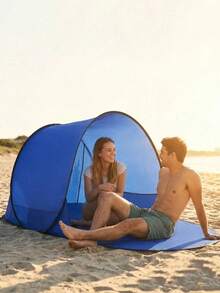 UPF 50+ Sun Protection Beach Tent, With Sandbags, Support Poles, Tent Pegs And Wind Ropes, Suitable For Outdoor, Camping, Backyard And Picnic Use - Tent - View 15
