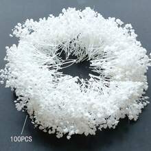 White 'S Breath Artificial Flowers Bulk - 1Box Boho WEDDING DECOR, Bridal Shower Centerpieces, Rustic Home Decor, Floral Arrangements, Craft Supplies, Resin Art, GIFT FOR HER - Multicolor - View 5